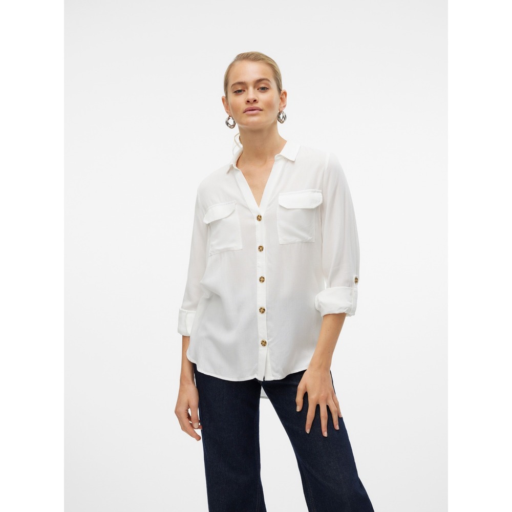 Vero Moda Viscose Button Up Shirt